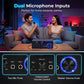 🎶 Digitaler Karaoke-Verstärker – Bluetooth, USB & AUX, perfekt für Mikrofon, Gitarre & Lautsprecher, kompakt & leicht zu transportieren 🎸