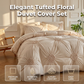 🛏️ 50 % RABATT! ☁️ Elegantes Bettwäsche-Set mit Faltenwurf-Design