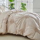 🛏️ 50 % RABATT! ☁️ Elegantes Bettwäsche-Set mit Faltenwurf-Design