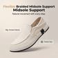 Herren Freizeitschuhe aus Leinen – Leichte Sommer Slip-on Loafers