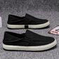 Herren Freizeitschuhe aus Leinen – Leichte Sommer Slip-on Loafers