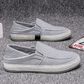 Herren Freizeitschuhe aus Leinen – Leichte Sommer Slip-on Loafers