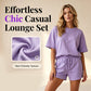 Women Two Piece Lounge Set