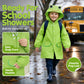 Wasserdichter Kinder-Regenponcho mit Kapuze
