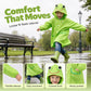 Wasserdichter Kinder-Regenponcho mit Kapuze