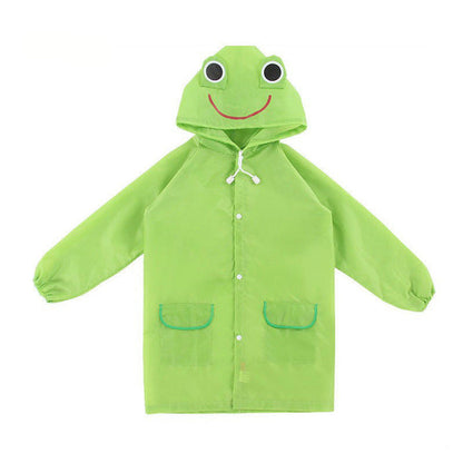 Wasserdichter Kinder-Regenponcho mit Kapuze