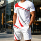 👕 2-teiliges Sommer-Set für Herren – atmungsaktives T-Shirt & kurze Hose, bequem & vielseitig für Alltag & Freizeit ☀️