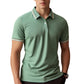 👔 Herren Poloshirt mit Kontrastkragen ☀️ Schnell Trocknend, Bequem & Ideal für Sommer und Freizeit