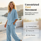 🥳🔥 2026 HOT SALE -50% 💞 Damen Casual Set: V-Ausschnitt Top & Wide-Leg Hose – modern, bequem & stilvoll ✨