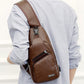 🎒 50% RABATT! 🎁 Multifunktionale Brusttasche aus hochwertigem Leder – Kompakt & praktisch – Ideal für Reisen, Alltag oder als stilvolles Accessoire – sicherer & bequemer Sitz 🧳✨🛡️