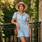 🌿👗 LIMITED TIME 50% OFF! 🌸Women's Short Sleeve Romper – Soft breathable fabric & relaxed fit – Your go-to for sunny days.