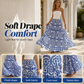 🌊 2026 Sale — Over 36,000 Sold!✨ Women's Flowy Maxi Skirt – Statement Resort Print 🌸