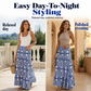 🌊 2026 Sale — Over 36,000 Sold!✨ Women's Flowy Maxi Skirt – Statement Resort Print 🌸