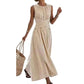 ⏳Zeitlich begrenztes Angebot: 50 % Rabatt👗Damen Ärmelloses Gestreiftes Maxikleid🎀