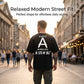 👕 Herren-Kurzarm-T-Shirt mit Rückenaufdruck – Weich, atmungsaktiv & stylisch – Perfekt für Alltag, Freizeit & Sommer 🔥
