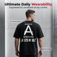👕 Herren-Kurzarm-T-Shirt mit Rückenaufdruck – Weich, atmungsaktiv & stylisch – Perfekt für Alltag, Freizeit & Sommer 🔥