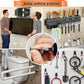 🛠️🔩 Selbstbohrende Dübel-Set mit Schrauben 📏 Befestigungszubehör für die einfache Wandmontage