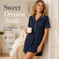 Women's Soft Short Sleeve Nightgown