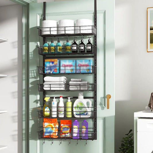 Multi-Tier Over-the-Door Pantry Organizer Rack
