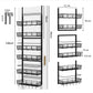 Multi-Tier Over-the-Door Pantry Organizer Rack