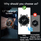 ⌚ 48% RABATT! 🏆 Smart Bluetooth Sportuhr – 1000mAh Akku, Fitness-Tracking & wasserdicht – Herzfrequenz, Schritte & Schlaf – Kompatibel mit iOS/Android 💪