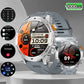 ⌚ 48% RABATT! 🏆 Smart Bluetooth Sportuhr – 1000mAh Akku, Fitness-Tracking & wasserdicht – Herzfrequenz, Schritte & Schlaf – Kompatibel mit iOS/Android 💪