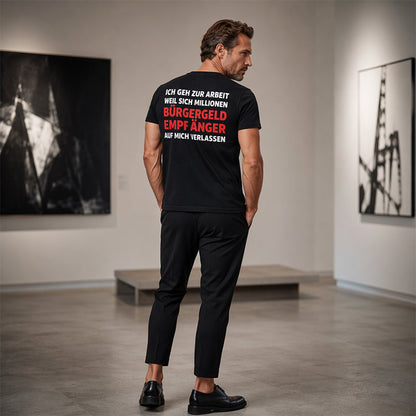 👕 50% RABATT! 😄 Herren Casual Rundhals-Shirt mit lustigem Slogan – Weiche Baumwolle, witziger Print & bequeme Passform – Perfekt für entspannte Tage & gute Laune ✨