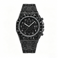 ⌚ Herren Luxus Funkelnde Quarzuhr — Diamant-Einlage Sonnenstrahl-Zifferblatt mit geriffelter Lünette