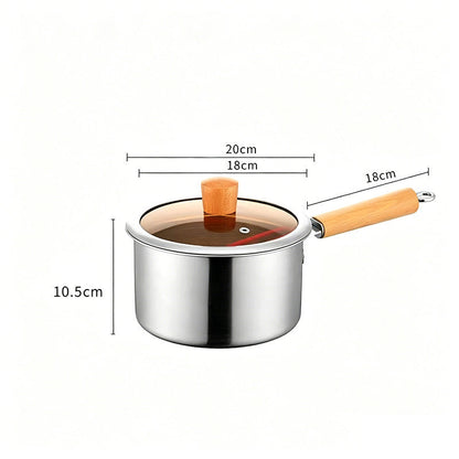 ⏳Nur für kurze Zeit – 50% RABATT⏰Multifunktionaler Frittiertopf aus 304 Edelstahl