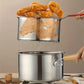 ⏳Nur für kurze Zeit – 50% RABATT⏰Multifunktionaler Frittiertopf aus 304 Edelstahl