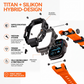 Robuste Schutzhülle mit Armband für 49 mm Smartwatch