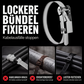 Hochleistungs-Kabelbinder aus Edelstahl mit Klappverschluss
