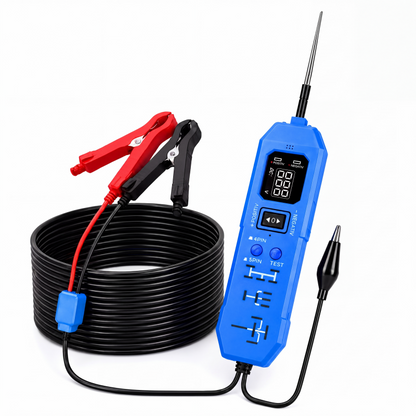 🔌 50% RABATT! ⚡ 2‑in‑1 Kfz‑Tester – Stromkreis & Relais mit Digitalanzeige ✨