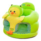 🐻 Cartoon‑Baby‑Stützsofa – Anti‑Roll‑Sitzsessel für Babys mit stabiler Rückenlehne, weicher Plüsch‑Bodensitz für Kleinkinder