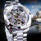 ⌚ 48% RABATT! 🦴 Skelett-Automatikuhr für Herren – Mechanisches Werk, offenes Zifferblatt & edles Design – Perfekte Kombination aus Handwerkskunst & Stil ✨