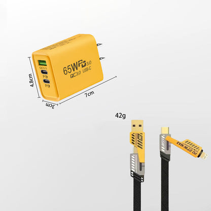 120W 4-Port Schnellladegerät