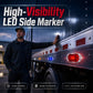 🚛 Nachts unsichtbar? – Diese LED-Leuchten machen Ihren Lkw von allen Seiten sichtbar!