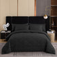 ⏰🛏️3-teiliges Steppbett-Set aus gebürsteter Mikrofaser