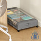 【🔥Limitiertes Angebot – 50 % Rabatt】🛒Große Bettaufbewahrungsbox mit Rollen und Deckel