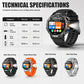 ⏳Nur für kurze Zeit – 50% RABATT⏰Multifunktionale Outdoor-Smartwatch für Sport und Fitness