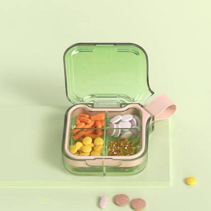🔥HEISSVERKAUF 50% RABATT! 💊📦 Schluss mit dem Wühlen in Pillenfläschchen – dieser Organizer hält alles getrennt, versiegelt und auf einen Blick sichtbar. Reisefreundlich, leicht & staubdicht. ✨