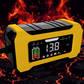 ⚡ Intelligentes KFZ-Batterieladegerät 12V 6A – 9 Stufen & Impulsreparatur – LCD-Farbdisplay für Blei-Säure-Batterien 🚗