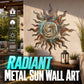 ⏳Nur für kurze Zeit – 50% RABATT⏰☀️Metall-Sonnen-Silhouette Wanddekoration