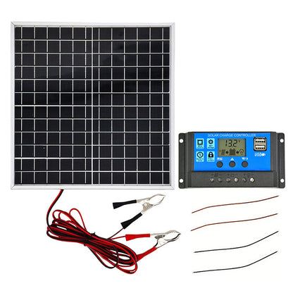 ⏳Nur für kurze Zeit – 50% RABATT⏰Tragbares wasserdichtes Solarpanel-Set