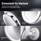 ⏳Nur für kurze Zeit – 50% RABATT⏰10-fach vergrößernder Schminkspiegel mit LED-Licht und Saugnapf
