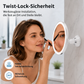 ⏳Nur für kurze Zeit – 50% RABATT⏰10-fach vergrößernder Schminkspiegel mit LED-Licht und Saugnapf