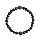 💎Exclusive jewelry💎Elegante Perlenarmband aus schwarzem Obsidian