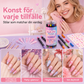 💥24-Farben-Nagelkunststifte, 12 doppelseitige Stifte mit zwei Spitzen