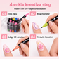 💥24-Farben-Nagelkunststifte, 12 doppelseitige Stifte mit zwei Spitzen
