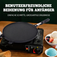 🥞 50 % Rabatt！🍦 Antihaftbeschichtete Pfanne für zwei Zwecke – perfekt für Pfannkuchen, Steaks und Waffelhörnchen! 🍦